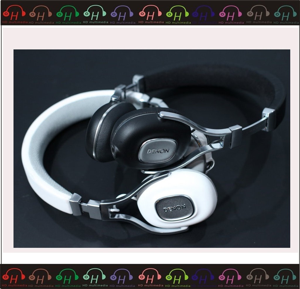 現貨🔥弘達影音多媒體 天龍 Denon AH-MM200 白色 耳罩式耳機.線控功能可換線 小耳罩耳機 公司貨