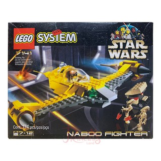 公主樂糕殿 LEGO 樂高 絕版 盒裝 全新 1999年 7141 星際大戰 納布戰機 Naboo Fighter