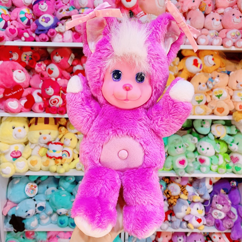 魔法寵物貓 Mattel Magic Nursery Pet kitten 古董玩偶 care bear 【狐狸的熊熊】