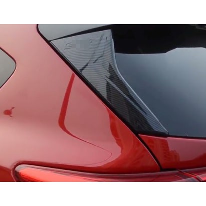 ~歐力斯~速霸陸 SUBARU 18-23年 XV 側尾翼飾條 XV 後車窗飾條 XV 後三角窗飾條 後窗飾條 碳纖維紋