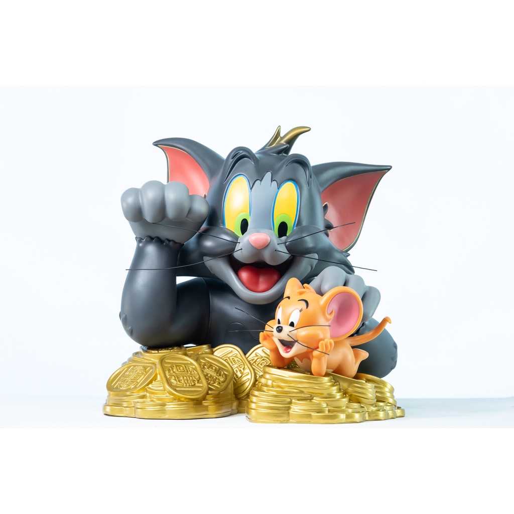 【撒旦玩具 SatanToys】預購 Soap Studio【湯姆貓與傑利鼠 Tom Jerry】 招財貓 關燈 半胸像