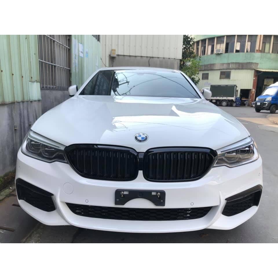 寶馬 BMW G30 G31單槓亮黑水箱護罩 530中網 520亮黑水箱罩 550中網 540水箱罩