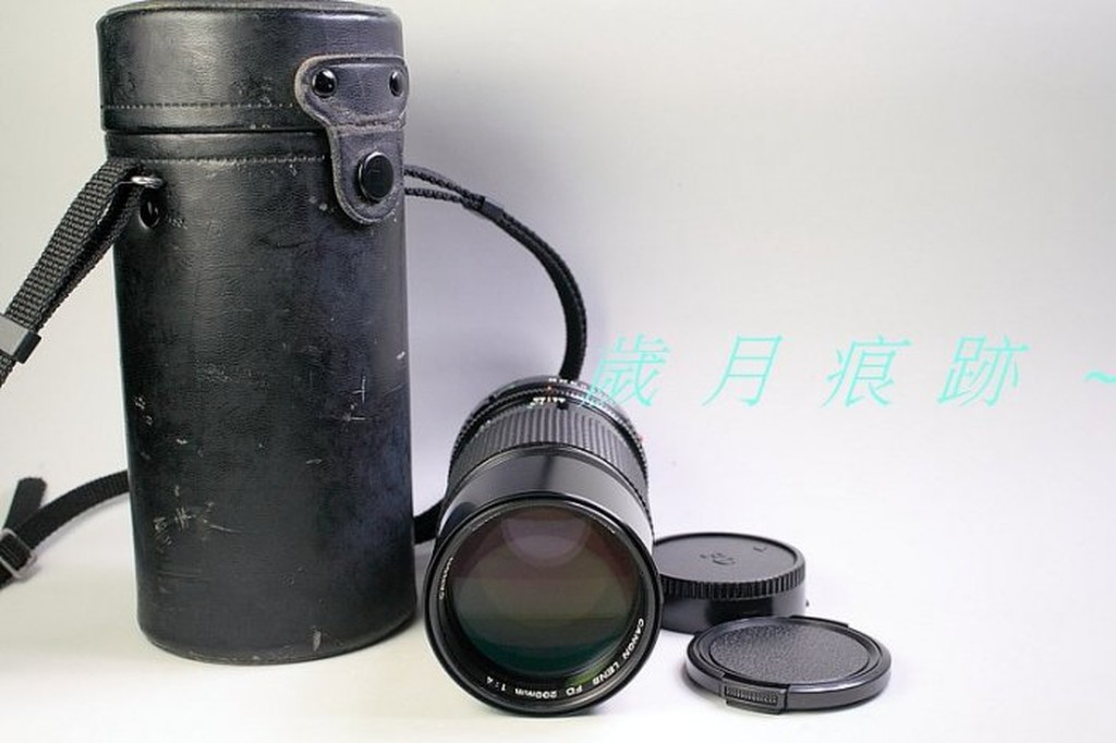 歲月痕跡~ CANON NEW FD 200MM F4 手動 定焦望遠鏡頭 FOR AE1 AV1 F1 A1 FTB