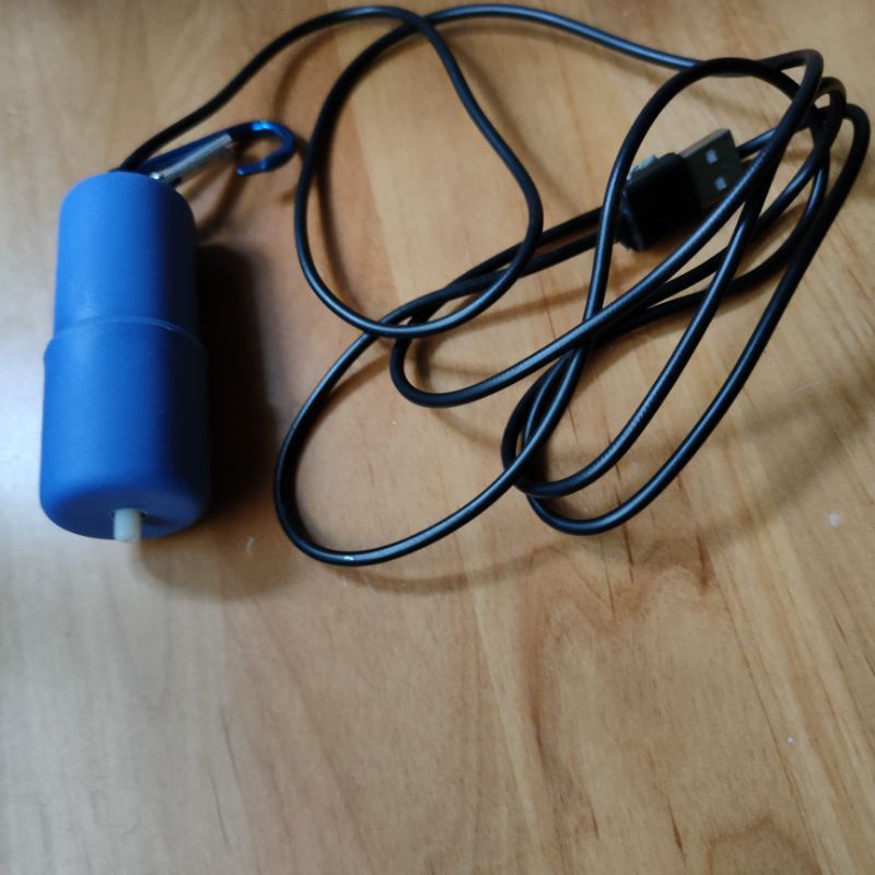 水族停電神器「USB行動電源可用」超輕巧 簡易式 迷你打氣筒