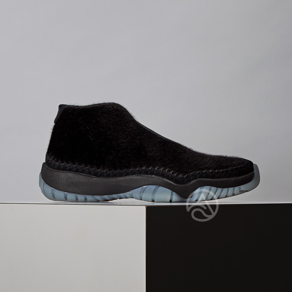 Nike Air Jordan 男女鞋 全黑 編織 籃球鞋 AR0726-006 微瑕疵