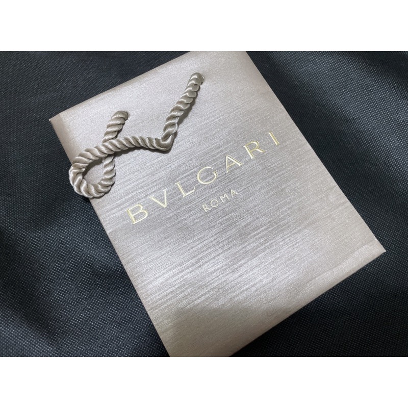 🔥現貨 正品 專櫃紙袋vivienne BVLGARI 可裝飾品 皮夾 精品 禮物 質感