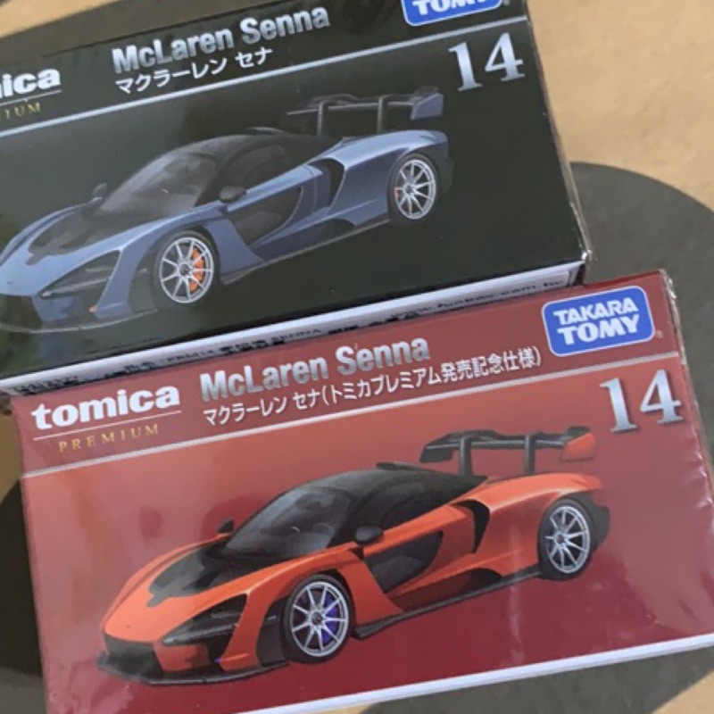 Tomica 14 McLAREN senna 麥拉倫 初回 一般