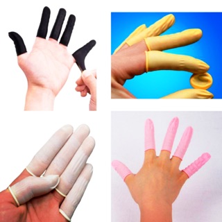 (現貨)優質乳膠指套 防塵防靜電乳膠手指套 指套 工作紙套