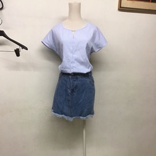 日本專櫃服飾Bye Bye氣質條紋上衣（M)9成新