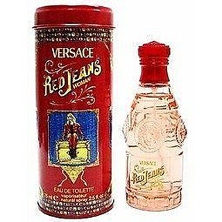 香親香愛～Versace 紅可樂女性淡香水 75ml, Red Jeans 有藍可樂