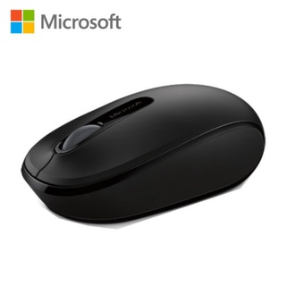 Microsoft 微軟 1850 無線行動滑鼠 削光黑