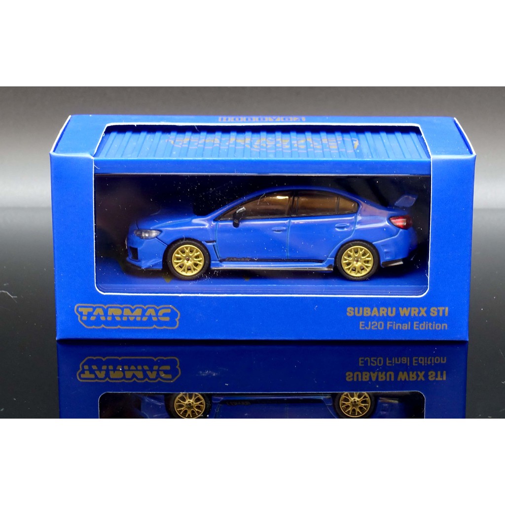 M A S H 現貨特價tarmac 1 64 Subaru Wrx Sti S8 Blue 貨櫃盒 蝦皮購物