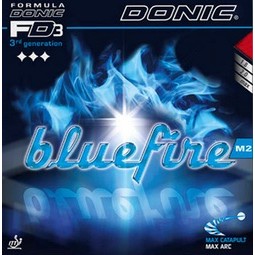 桌球孤鷹~桌球膠皮~DONIC M2~(紅色2.0)~藍火M2-2.0版本新貨到!