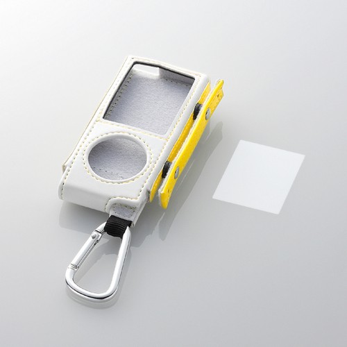 北車實體門市elecom 4th Ipod Nano 可收線式軟皮套保護套 蝦皮購物