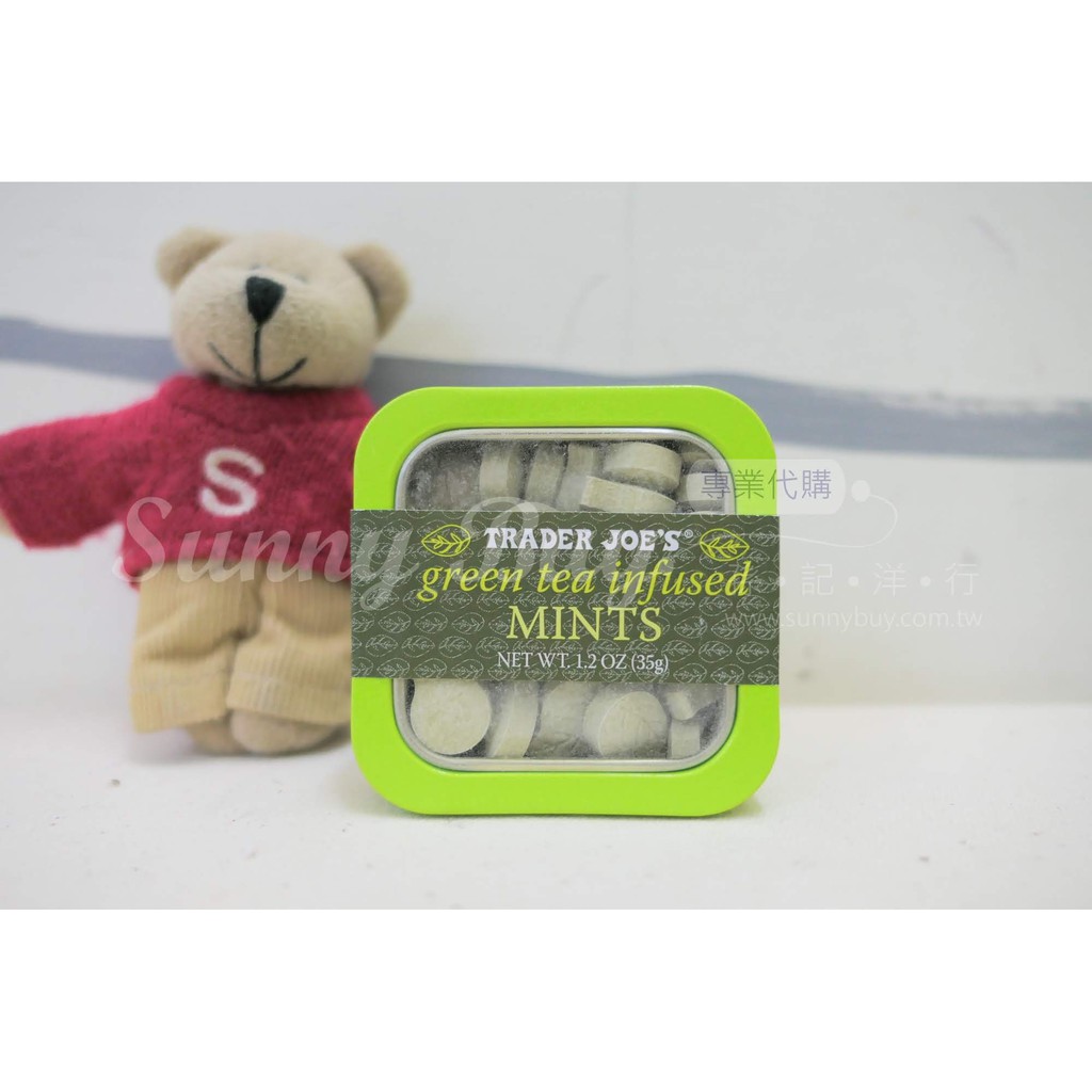 【Sunny Buy】◎現貨◎ 美國超市 Trader Joe's Mints 綠茶 印度奶茶 喉糖 薄荷糖 鐵盒
