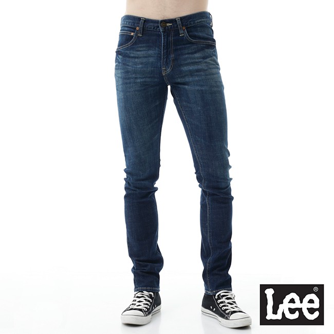Lee 706 低腰合身窄管牛仔褲 男 Modern 深藍LL1600181HL