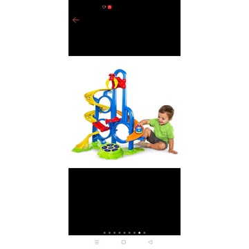 美國 Kids II-Oball 洞動彈跳軌道玩具組
