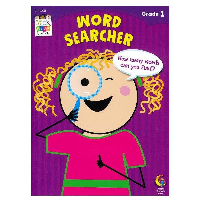Stick Kids Workbook Grade 1: Word Searcher 兒童英文活力練習本
