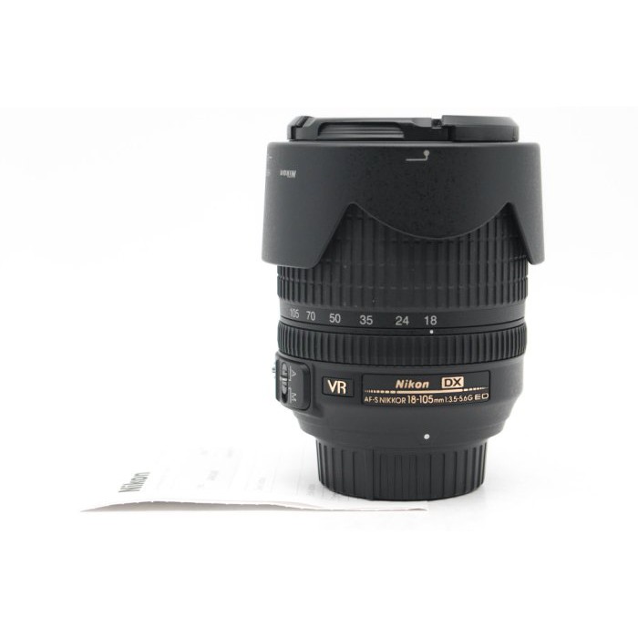 【高雄青蘋果】Nikon AF-S DX 18-105mm f3.5-5.6G ED VR 二手 鏡頭 #41622