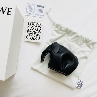 Loewe 經典大象零錢包 黑色 全新收藏品