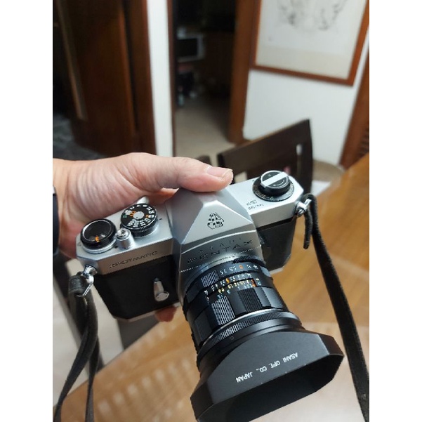 Pentax SP 機械相機＋28mm F3.5 +金屬遮光罩