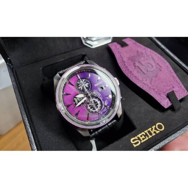 【魔物獵人：世界】現貨 15週年紀念 SEIKO 限量紀念錶 石英錶 手錶