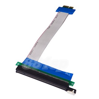 PCI-E 1X-16X 延長線 轉接線 顯示卡 介面卡 1X轉16X 軟排線 公對母 BTC/LTC 位元幣 挖礦