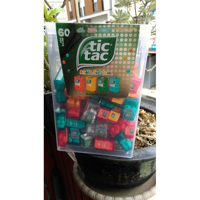 tic tac拇指迷你盒派對禮盒加送日本帶回糖果