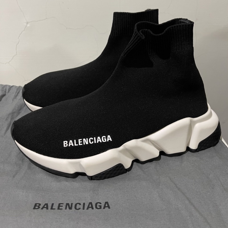 Balenciaga 巴黎世家 speed 襪套鞋 黑白 二手