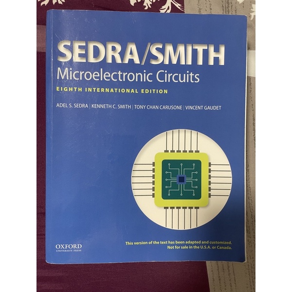 Sedra/Smith Microelectronic circuit 8e