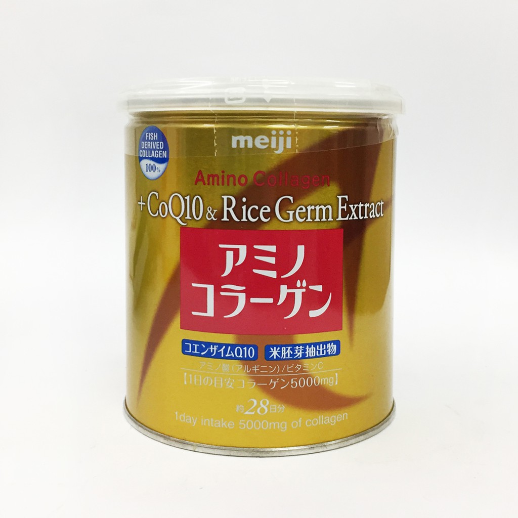 明治meiji 膠原蛋白粉奢華版-璀璨金罐裝 200g