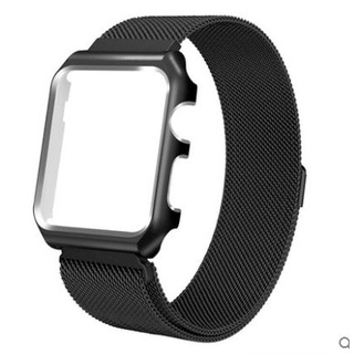Apple Watch 米蘭錶帶 金属不銹鋼錶帶 黑色