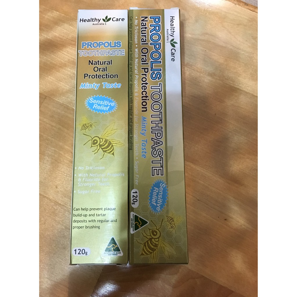 澳洲 Healthy care 蜂膠牙膏 Propolis Toothpaste 120g 有效期限2021/08