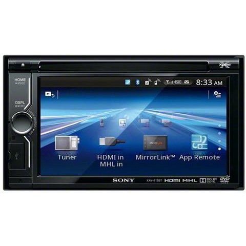 【SONY】XAV-612BT 6.1吋DVD/CD/MP3/USB/iPhone/Android/藍芽觸控螢幕主機