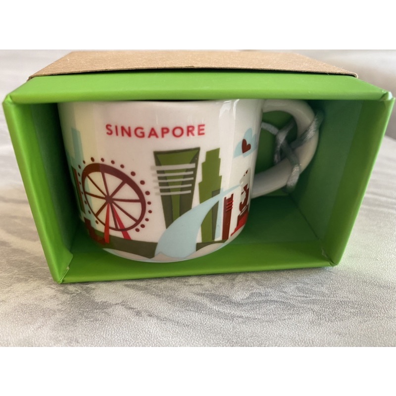 星巴克城市杯-新加坡（聖誕吊飾2oz)