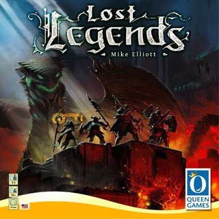 含稅發票 Lost Legends 失落傳說 英文版 大世界 正版桌遊 實體店