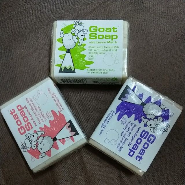 澳洲羊奶香皂三種口味