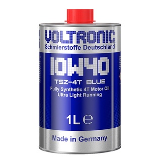 德國VOLTRONIC 摩德摩托車賽車級潤滑油 TSZ 4T BLUE 10W40 台灣公司貨【油購站】