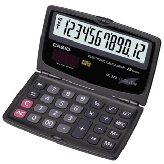 SX-220 卡西歐CASIO國家考試12位數計算機