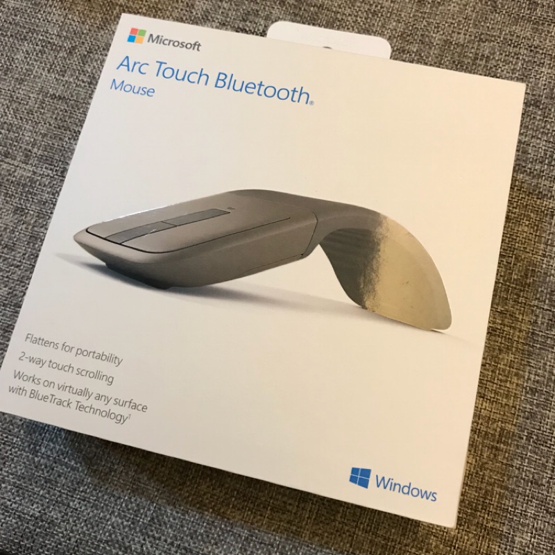 《嚕嚕咪旋轉屋》 全新 Microsoft Arc Touch Bluetooth Mouse 微軟藍芽滑鼠