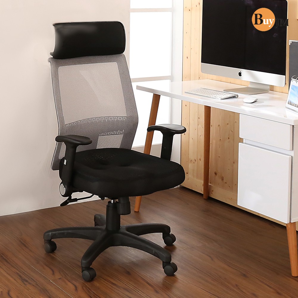 BuyJM 酷銀3D專利坐墊高背辦公椅 電腦椅 主管椅 網布椅CH030