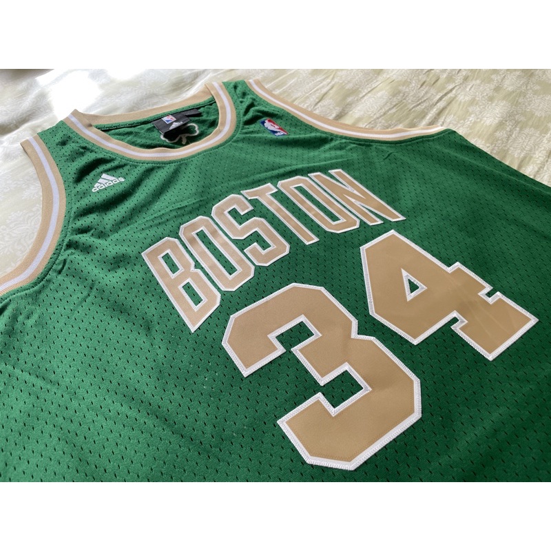 Paul Pierce Boston Celtics St.Patrick’s day Adidas SW L+2