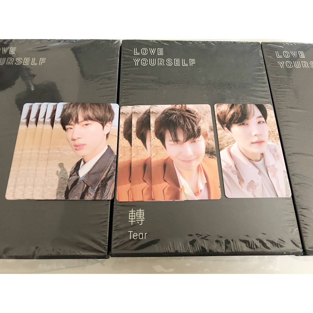 出清 防彈少年團bts Love Yourself 轉 Tear Y版jin Suga Rm 柾國 蝦皮購物