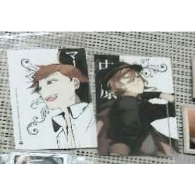 文豪野犬官方日版周邊原畫徽章立牌中原中也太宰治春河35 蝦皮購物