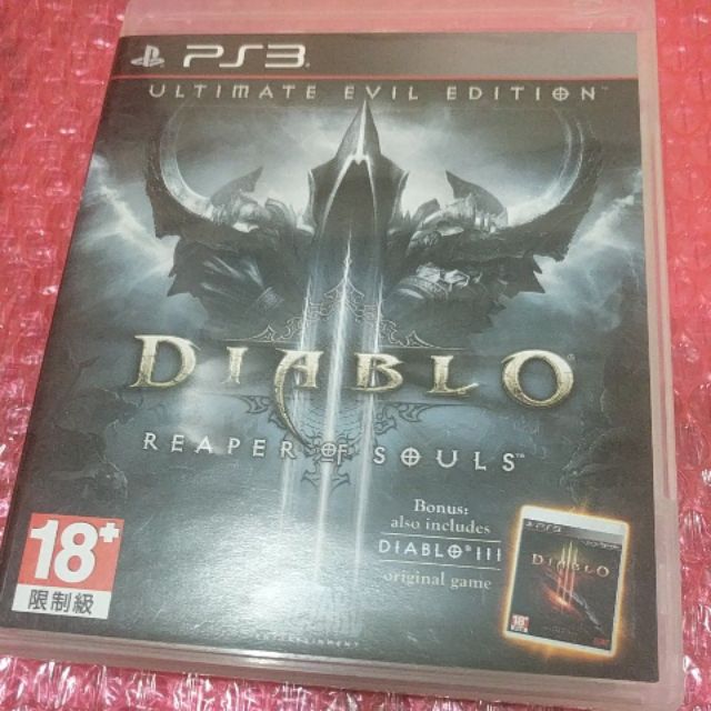 Ps3 暗黑破壞神3 奪魂之鏈終極邪惡英文版 蝦皮購物
