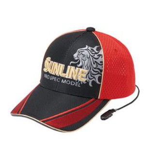 🌊沖繩釣具🌊SUNLINE CP-3676 紅色 獅子頭釣魚帽/休閒帽/鴨舌帽