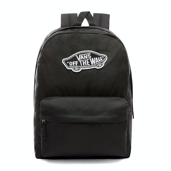 【Ash Co.】 Vans 後背包 Realm Backpack 黑色 經典LOGO 書包