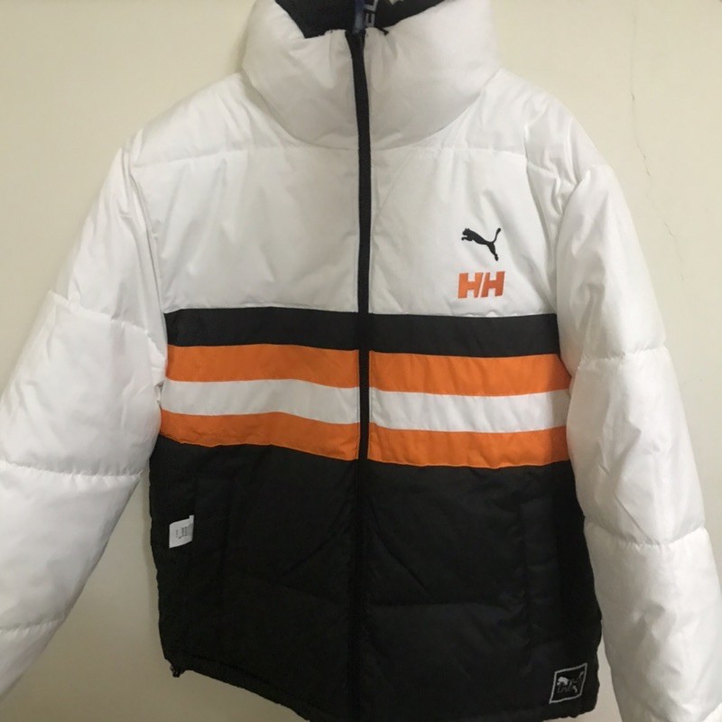 （全新）puma x helly hansen 系列聯名 挪威潮牌HH 雙面設計羽絨外套 歐規m號