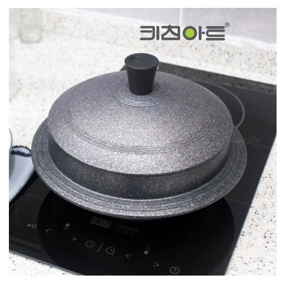 韓國製 QUEEN SENSE 大理石重力鑄造 韓式炊煮鍋 拌飯鍋 萬用鍋