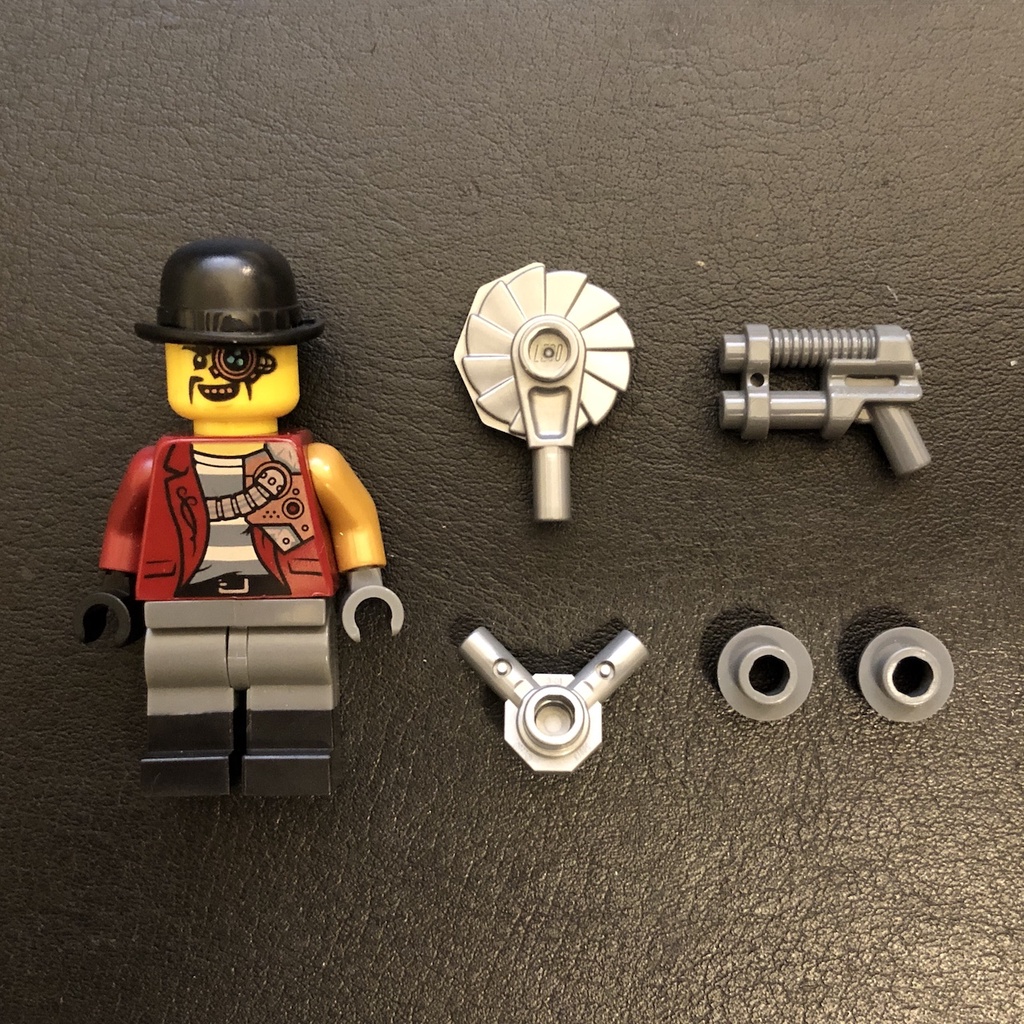 「樂高 軍團」LEGO NINJAGO 71741 10週年 旋風忍者之城 城市花園 機械工 The Mechanic